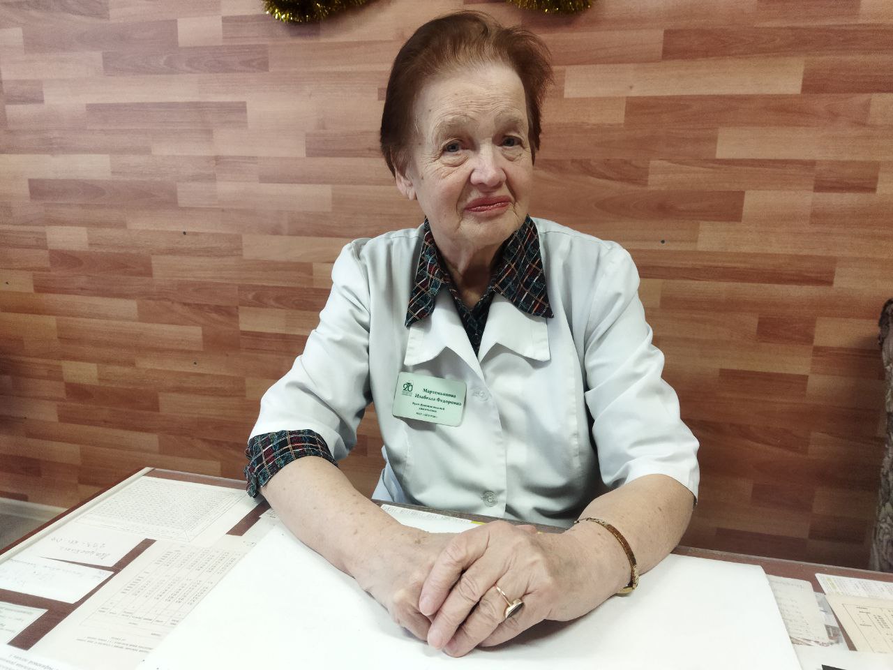 «Я еще нужна пациентам», - врач функциональной диагностики с 57- летним стажем в ЦГБ №20, Изабелла Мартемьянова.