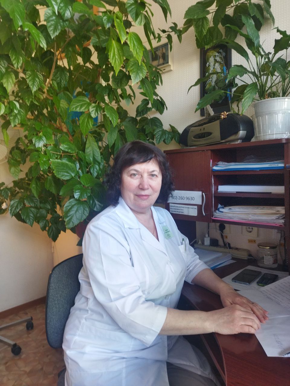 Нина Завьялова – около полувека  работы в ЦГБ №20